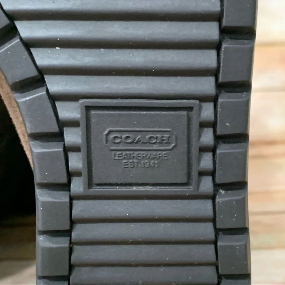 Coach Talen Brown Winter Boots
